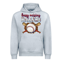 Heather Grey busy raising ballers baseball Urban Hoodie - texasbilliewilder
