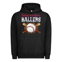 Pigment Black busy raising ballers baseball Urban Hoodie - texasbilliewilder