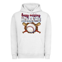 Pigment Lunar Rock busy raising ballers baseball Urban Hoodie - texasbilliewilder