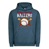 Pigment Midnight Navy busy raising ballers baseball Urban Hoodie - texasbilliewilder