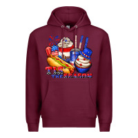 Burgundy tis the season billie wilder Premium Hoodie - texasbilliewilder