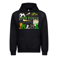 Black somebody's loud mouth soccer mama Urban Hoodie - Zillion Design Studio
