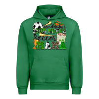 Emerald somebody's loud mouth soccer mama Urban Hoodie - Zillion Design Studio