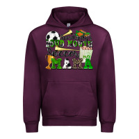 Mauve Wine somebody's loud mouth soccer mama Urban Hoodie - Zillion Design Studio