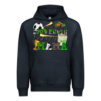 Navy somebody's loud mouth soccer mama Urban Hoodie - Zillion Design Studio
