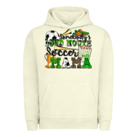Pigment Pistachio somebody's loud mouth soccer mama Urban Hoodie - Zillion Design Studio