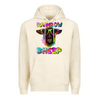 Tofu rainbow sheep suffolk sheep Premium Hoodie - RanaPortraitStore