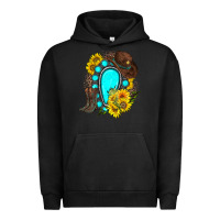 Pigment Black western turquoise gemstone Urban Hoodie - Zillion Design Studio