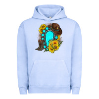 Pigment Grape Ice western turquoise gemstone Urban Hoodie - Zillion Design Studio