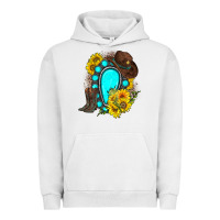 Pigment Lunar Rock western turquoise gemstone Urban Hoodie - Zillion Design Studio