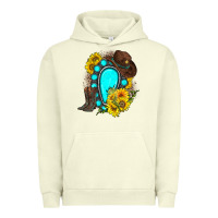 Pigment Pistachio western turquoise gemstone Urban Hoodie - Zillion Design Studio