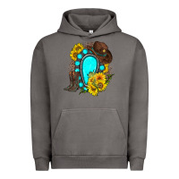 Pigment Tornado western turquoise gemstone Urban Hoodie - Zillion Design Studio