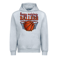 Heather Grey busy raising ballers basketball Urban Hoodie - texasbilliewilder