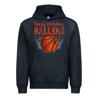 Navy busy raising ballers basketball Urban Hoodie - texasbilliewilder