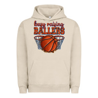 Pigment French Oak busy raising ballers basketball Urban Hoodie - texasbilliewilder
