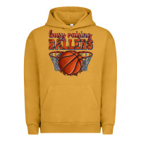 Pigment Peanut Butter busy raising ballers basketball Urban Hoodie - texasbilliewilder