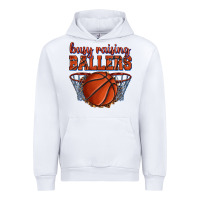 White busy raising ballers basketball Urban Hoodie - texasbilliewilder