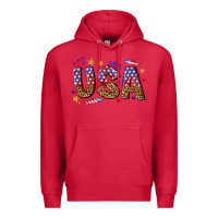 Cardinal usa 4th of july bw Premium Hoodie - texasbilliewilder