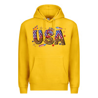 Lemon usa 4th of july bw Premium Hoodie - texasbilliewilder