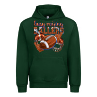 Forest Green busy raising ballers football Urban Hoodie - texasbilliewilder