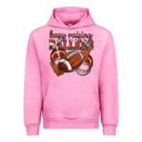 Fuchsia Pink busy raising ballers football Urban Hoodie - texasbilliewilder