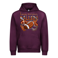 Mauve Wine busy raising ballers football Urban Hoodie - texasbilliewilder