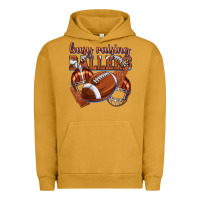 Pigment Peanut Butter busy raising ballers football Urban Hoodie - texasbilliewilder