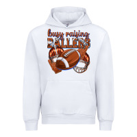 White busy raising ballers football Urban Hoodie - texasbilliewilder