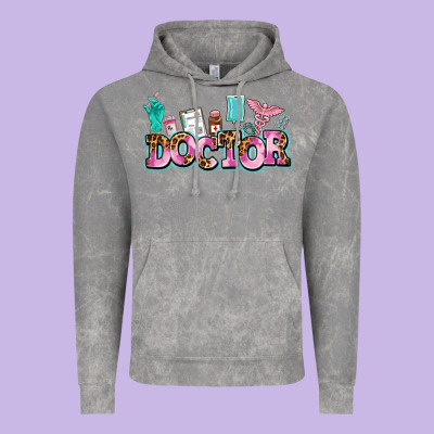 Doctor Vintage Hoodie Designed By Adodesignshop