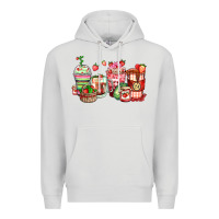 Dove Grey strawberry farm fresh coffee cups Premium Hoodie - Zillion Design Studio