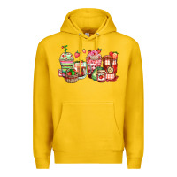 Lemon strawberry farm fresh coffee cups Premium Hoodie - Zillion Design Studio