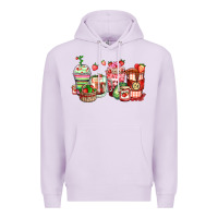 Lilac strawberry farm fresh coffee cups Premium Hoodie - Zillion Design Studio