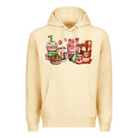 Pina Colada strawberry farm fresh coffee cups Premium Hoodie - Zillion Design Studio