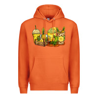 Carrot pineapple farm fresh coffee cups Premium Hoodie - Zillion Design Studio