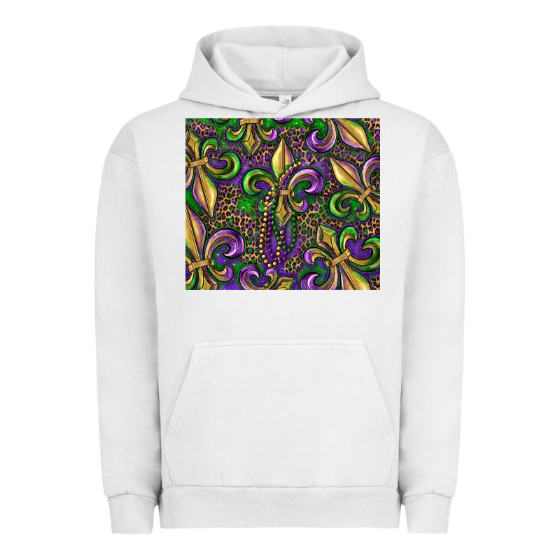Mardi Gras Fleur De Lis Urban Hoodie by RanaPortraitStore | Teevron