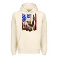 Sandshell usa flag with eagle head Premium Hoodie - texasbilliewilder
