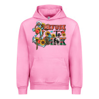 Fuchsia Pink refuse to sink Urban Hoodie - Zillion Design Studio