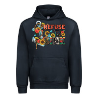 Navy refuse to sink Urban Hoodie - Zillion Design Studio