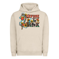 Pigment French Oak refuse to sink Urban Hoodie - Zillion Design Studio