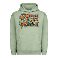 Pigment Oil Green refuse to sink Urban Hoodie - Zillion Design Studio