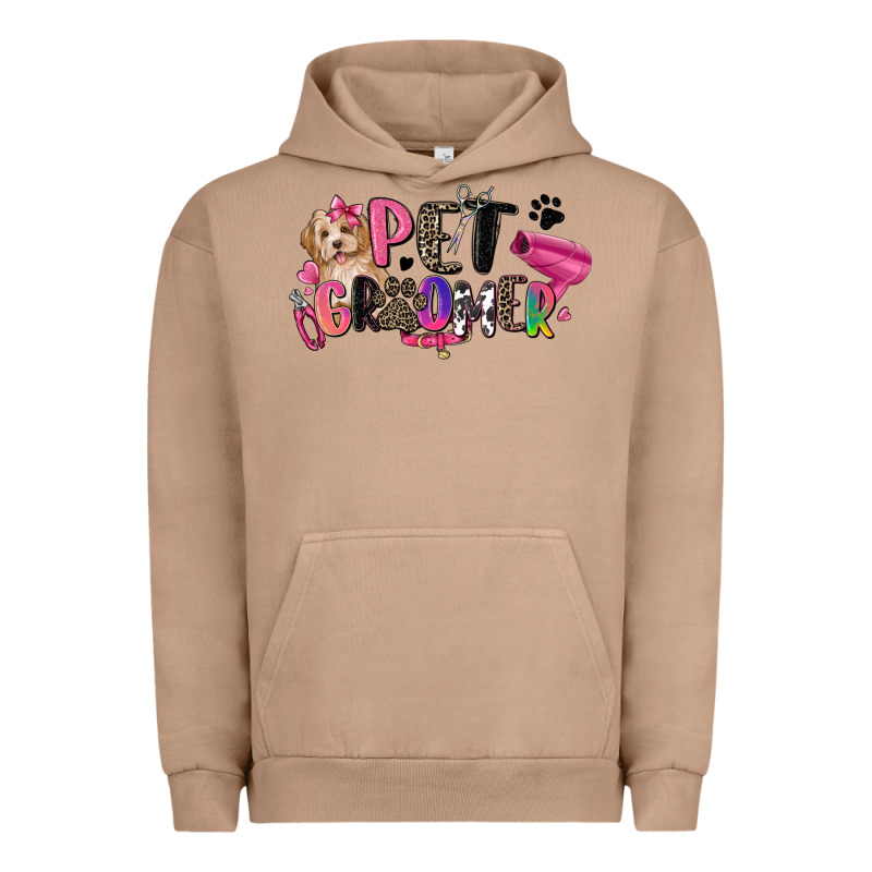 Pet Groomer Urban Hoodie by Zillion Design Studio | Teevron