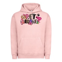 Pigment Salmon pet groomer Urban Hoodie - Zillion Design Studio