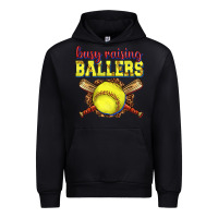 Foreset Green busy raising ballers softball Urban Hoodie - texasbilliewilder