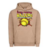 Pigment Burro busy raising ballers softball Urban Hoodie - texasbilliewilder