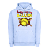 Pigment Grape Ice busy raising ballers softball Urban Hoodie - texasbilliewilder
