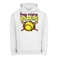 Pigment Lunar Rock busy raising ballers softball Urban Hoodie - texasbilliewilder