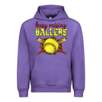 Tulip busy raising ballers softball Urban Hoodie - texasbilliewilder