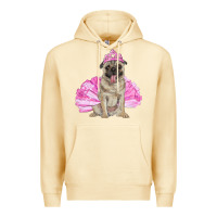 Pina Colada balerina pug with tutu Premium Hoodie - RanaPortraitStore