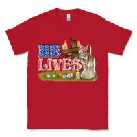 Red he lives easter Classic Tee - FaDigitalArtStudio