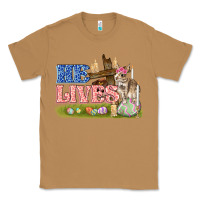 Toasted Coconut he lives easter Classic Tee - FaDigitalArtStudio